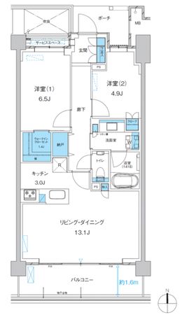 THE KAHALA 小杉陣屋町 間取り THE KAHALA 小杉陣屋町 間取り