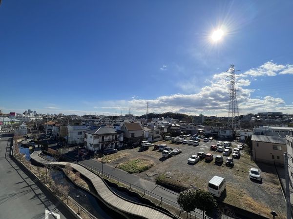 武蔵中原パークホームズ バルコニーからの眺望 武蔵中原パークホームズ バルコニーからの眺望