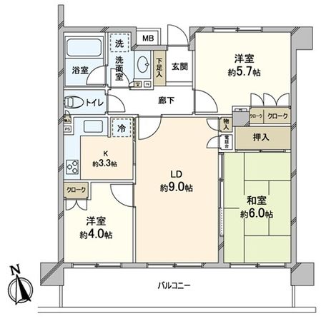 武蔵中原パークホームズ 間取図 武蔵中原パークホームズ 間取図