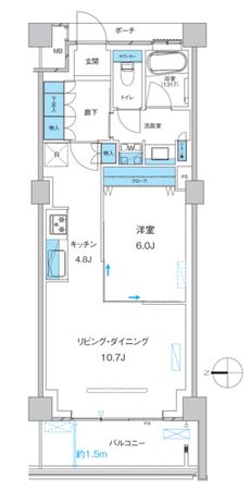 THE KAHALA 小杉陣屋町 間取り THE KAHALA 小杉陣屋町 間取り
