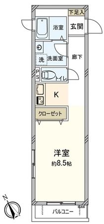 メゾン・ド・ソレイユ日吉Ⅲ 間取図 メゾン・ド・ソレイユ日吉Ⅲ 間取図