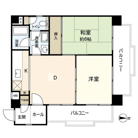 間取図(平面図) 間取図(平面図)