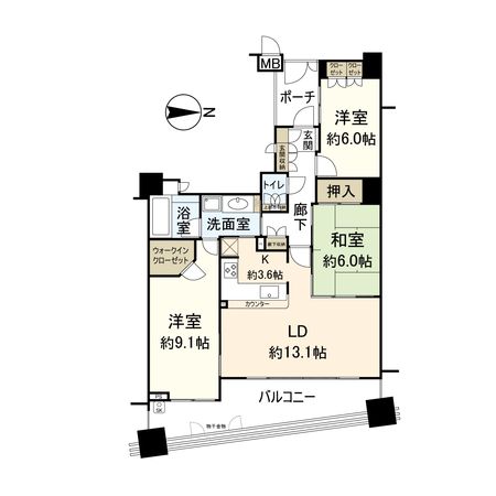 グランクール河原町二条 間取図(平面図) グランクール河原町二条 間取図(平面図)