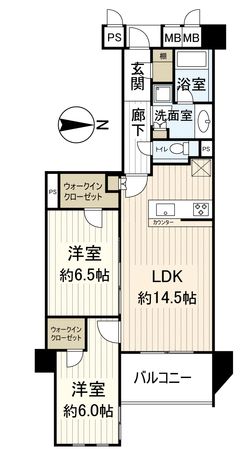 ライオンズ京都御所南 室町通 間取図(平面図) ライオンズ京都御所南 室町通 間取図(平面図)
