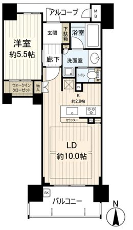 四条烏丸クロスマーク 間取り 四条烏丸クロスマーク 間取り