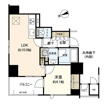 シーンズ京都鴨川河原町 間取図(平面図) シーンズ京都鴨川河原町 間取図(平面図)