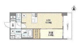 ソルレヴェンテ堀川高辻 間取図(平面図) ソルレヴェンテ堀川高辻 間取図(平面図)