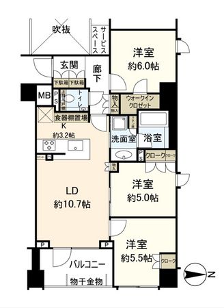 パークホームズ堺町松原 間取図 パークホームズ堺町松原 間取図