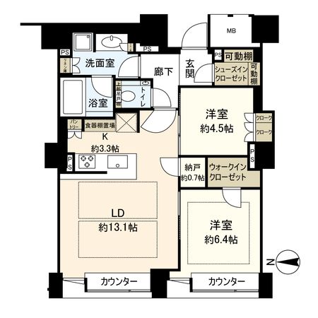 間取図(平面図) 間取図(平面図)