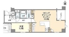 パラドール四条烏丸グレイス 間取図(平面図) パラドール四条烏丸グレイス 間取図(平面図)
