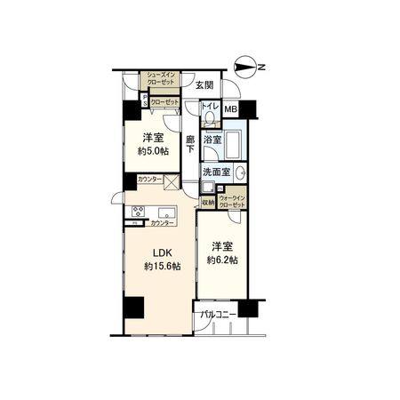 STANDZ河原町五条 間取図(平面図) STANDZ河原町五条 間取図(平面図)
