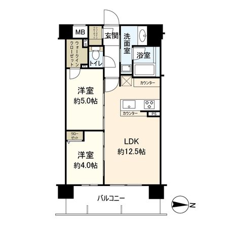 STANDZ河原町五条 間取図(平面図) STANDZ河原町五条 間取図(平面図)