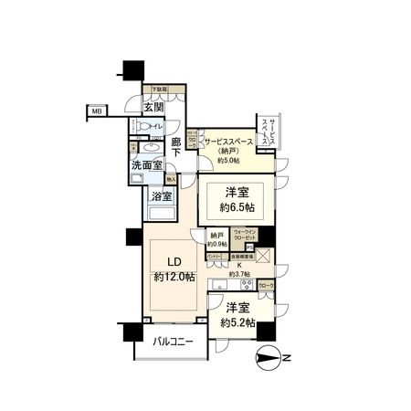 パークホームズ京都二条城 間取図 パークホームズ京都二条城 間取図