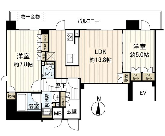 グラン・リソシエ京都御苑 間取図(平面図) グラン・リソシエ京都御苑 間取図(平面図)