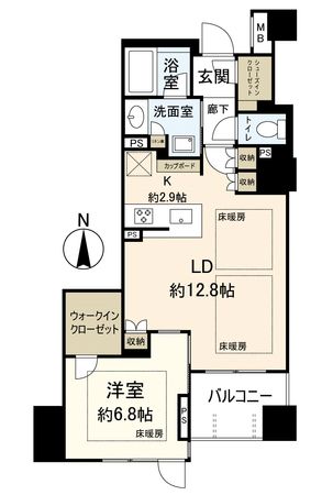 パークホームズ京都二条城 間取図(平面図) パークホームズ京都二条城 間取図(平面図)
