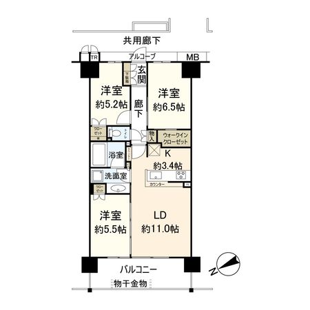 間取図(平面図) 間取図(平面図)