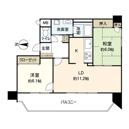 メロディーハイム堺町 間取図 メロディーハイム堺町 間取図