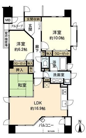アパガーデンコート烏丸六角 間取図 アパガーデンコート烏丸六角 間取図