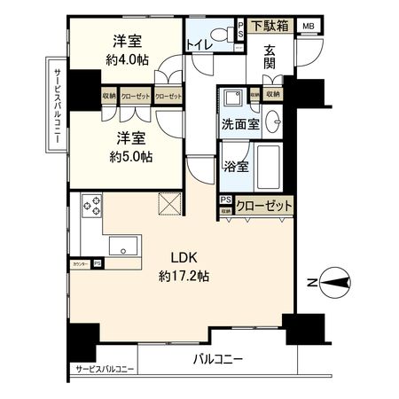 アベニール三条油小路 間取図 アベニール三条油小路 間取図