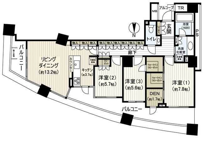 パークハウス プレシアタワー 間取図 パークハウス プレシアタワー 間取図