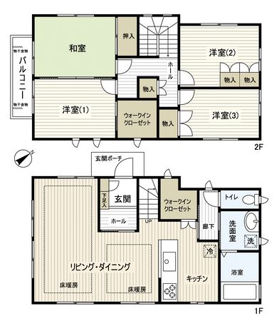 谷津一丁目戸建 間取図 谷津一丁目戸建 間取図