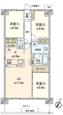 リビオシティ船橋北習志野 3LDK リビオシティ船橋北習志野 3LDK