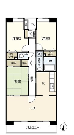 パークヒルズ和光 間取図 パークヒルズ和光 間取図