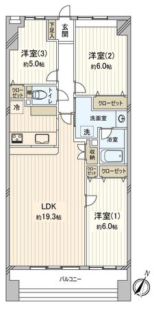 KANENARI和光 間取図 KANENARI和光 間取図