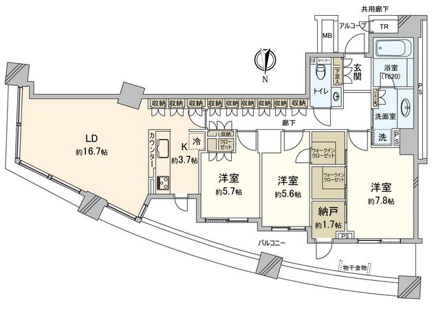 パークハウスプレシアタワー 間取図 パークハウスプレシアタワー 間取図