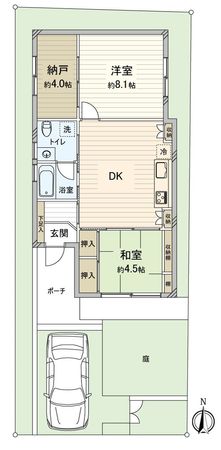 袖ケ浦四丁目戸建 間取図 袖ケ浦四丁目戸建 間取図