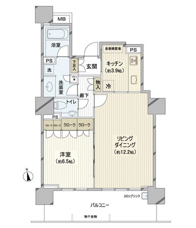 パークタワー船橋 間取図 パークタワー船橋 間取図