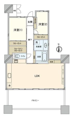 パークシティ柏の葉キャンパス一番街E棟 間取図(平面図) パークシティ柏の葉キャンパス一番街E棟 間取図(平面図)