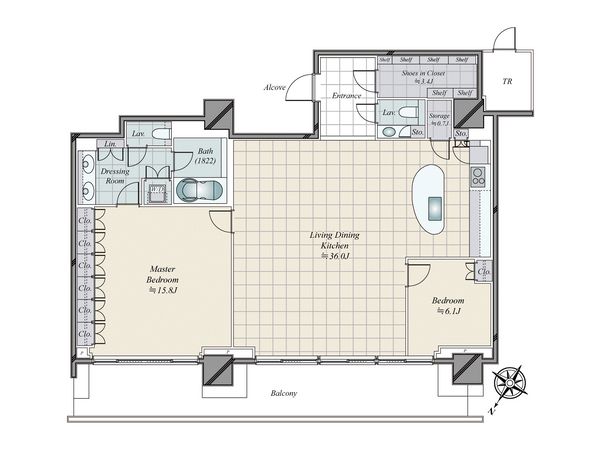 間取図(平面図) 間取図(平面図)