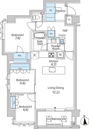 間取図(平面図) 間取図(平面図)