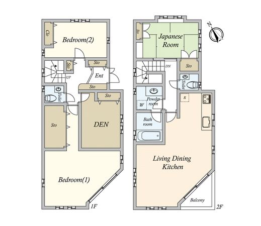 田園調布4丁目戸建 間取図 田園調布4丁目戸建 間取図