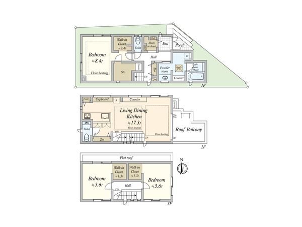 南2丁目戸建 間取図 南2丁目戸建 間取図