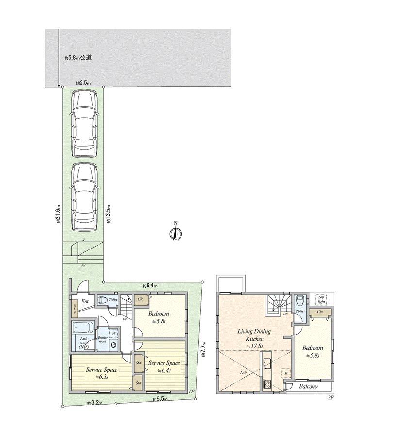 深沢1丁目戸建 間取図 深沢1丁目戸建 間取図