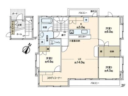田園調布4丁目戸建 間取図 田園調布4丁目戸建 間取図