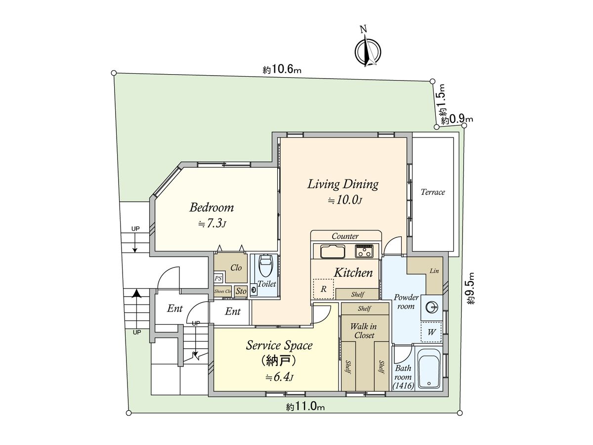 OCTO自由が丘 間取図 OCTO自由が丘 間取図