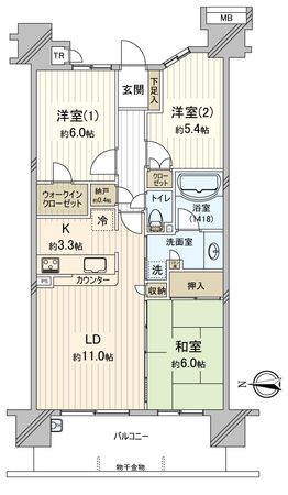ワンダーベイシティSAZANガーデンウエスト 間取図(平面図) ワンダーベイシティSAZANガーデンウエスト 間取図(平面図)