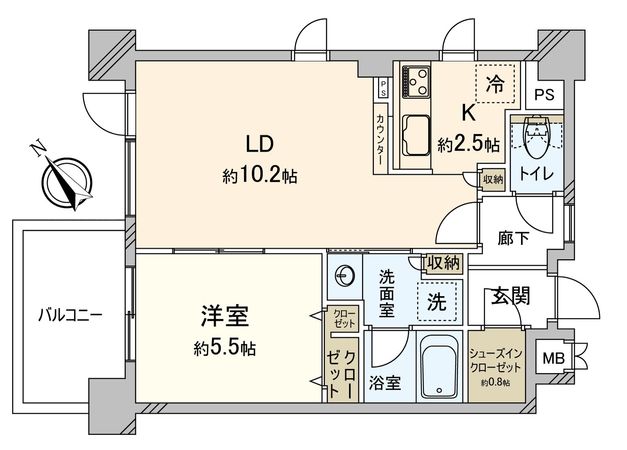 ベルヴュコート津田沼 間取図(平面図) ベルヴュコート津田沼 間取図(平面図)