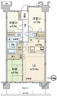間取図(平面図) 間取図(平面図)
