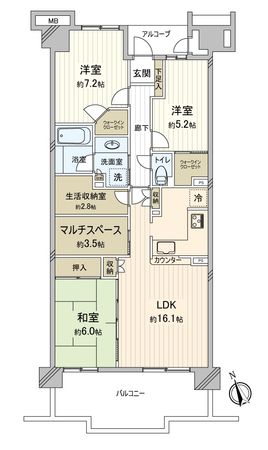 間取図(平面図) 間取図(平面図)