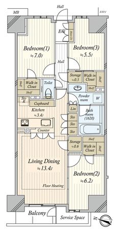 パークホームズ南船橋 間取り パークホームズ南船橋 間取り
