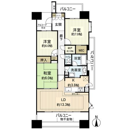 パークホームズ御器所 間取図 パークホームズ御器所 間取図