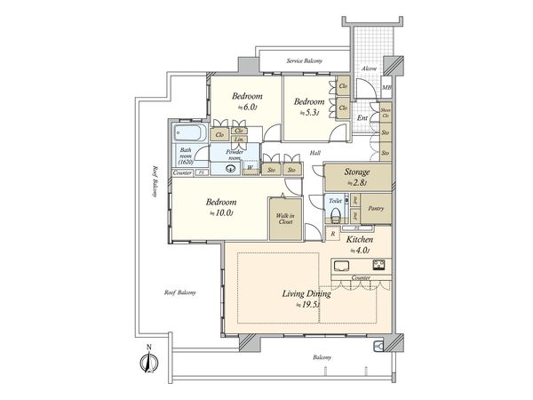 グランドメゾン汐路 間取図 グランドメゾン汐路 間取図