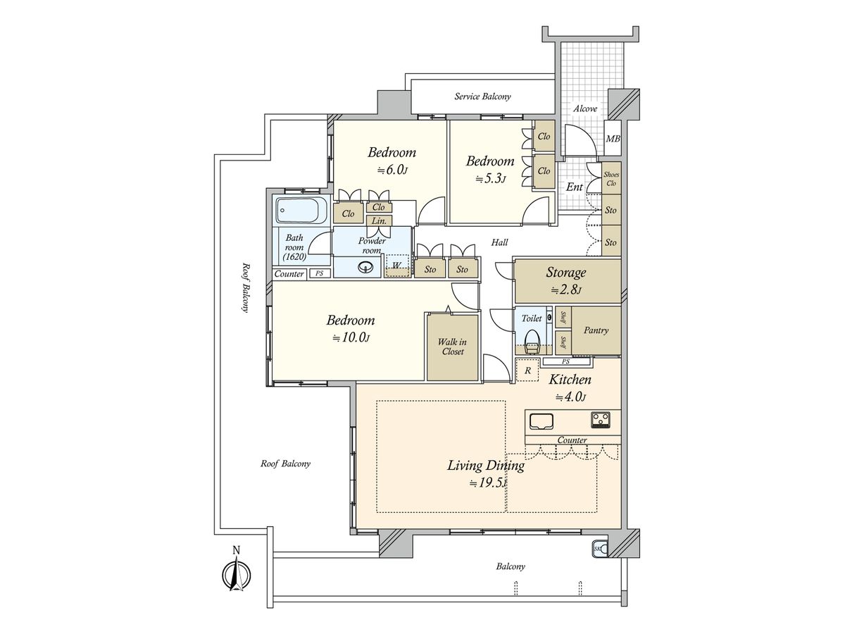 グランドメゾン汐路 間取図 グランドメゾン汐路 間取図