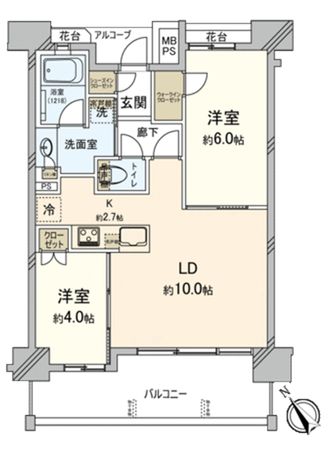 グローベル川口ステーションプレミア 間取図 グローベル川口ステーションプレミア 間取図