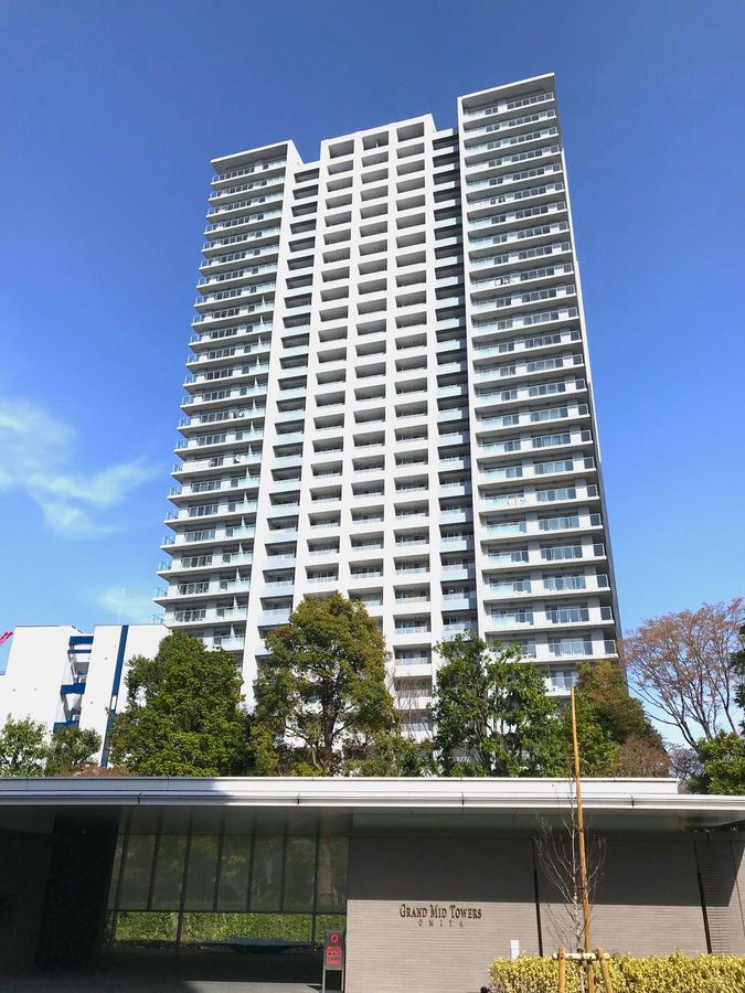 グランドミッドタワーズ大宮フォレストタワー 大規模修繕工事中 グランドミッドタワーズ大宮フォレストタワー 大規模修繕工事中