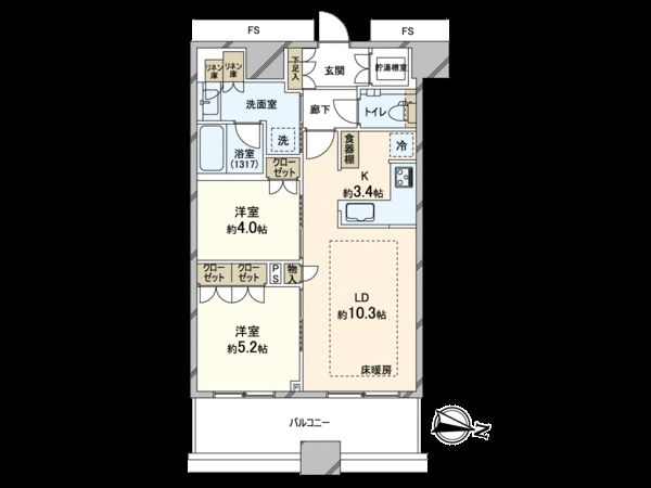 KACHIDOKI THE TOWER 間取り KACHIDOKI THE TOWER 間取り